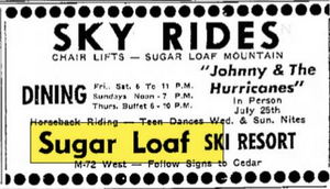 Sugar Loaf Resort - Jul 1965 Sky Rides